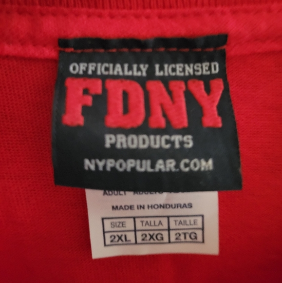 New York Fire Department T-Shirt - Picture 5 of 5